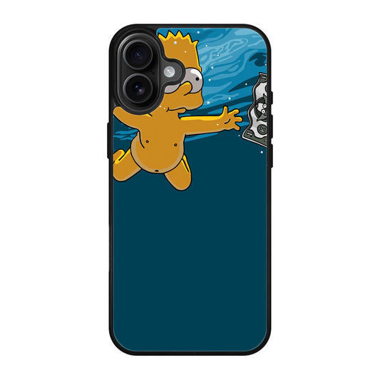 Bart Swimming For Money iPhone 17 Case