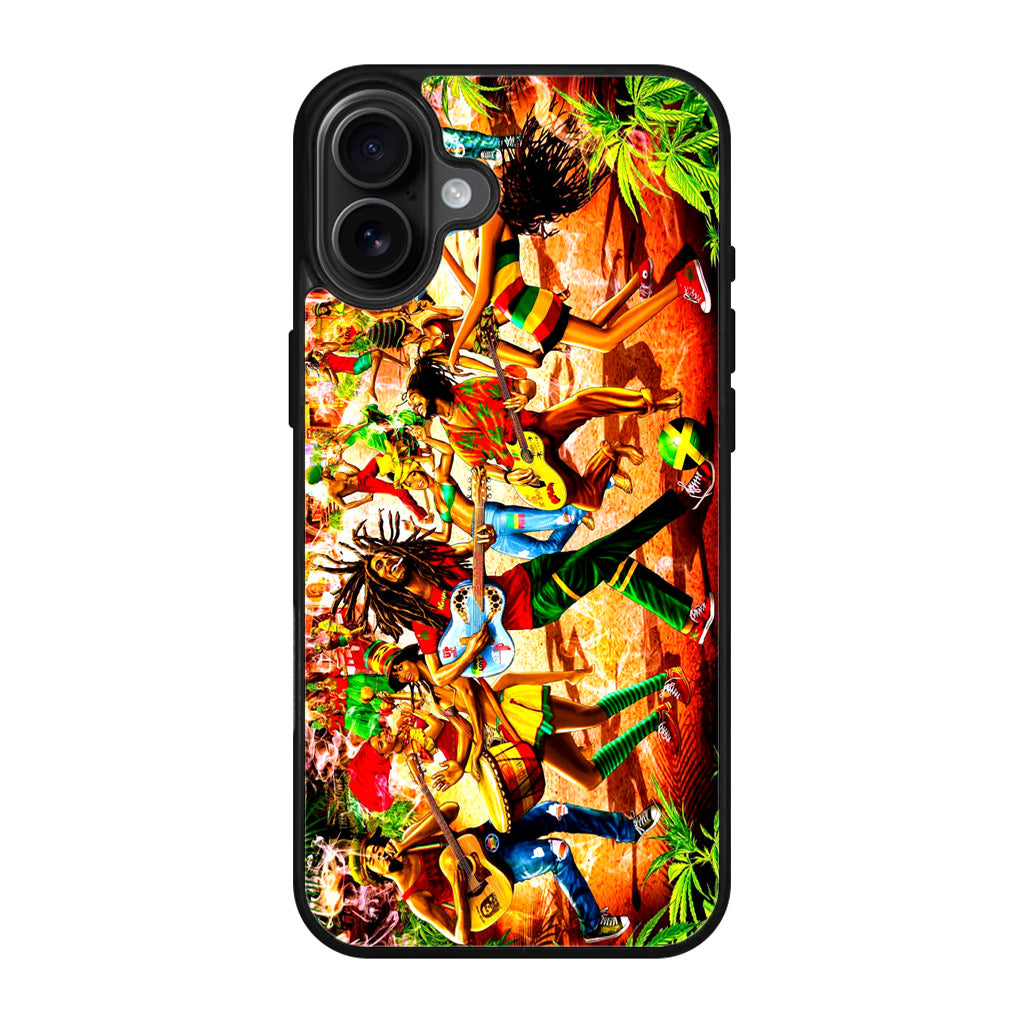 Bob Marley Reggae iPhone 17 Case