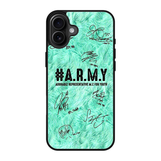BTS Army Signature iPhone 17 Case