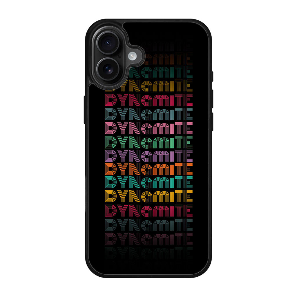 BTS Dynamite iPhone 17 Case