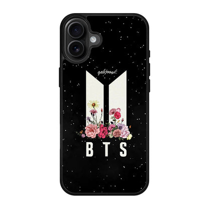 BTS Flower iPhone 17 Case