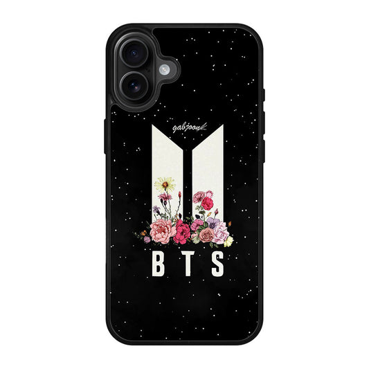 BTS Flower iPhone 17 Case