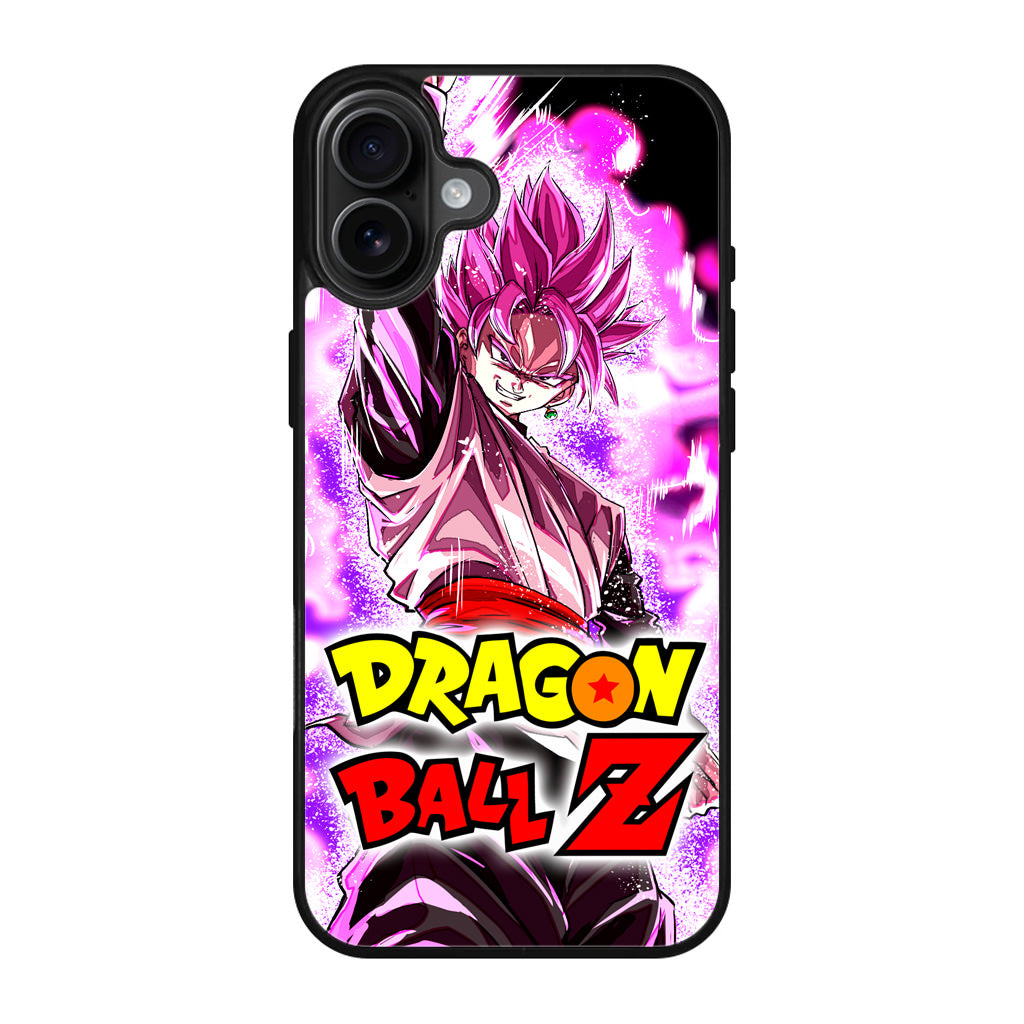 Dragon Ball Z Son Goku Black Rose Saiyan iPhone 17 Case