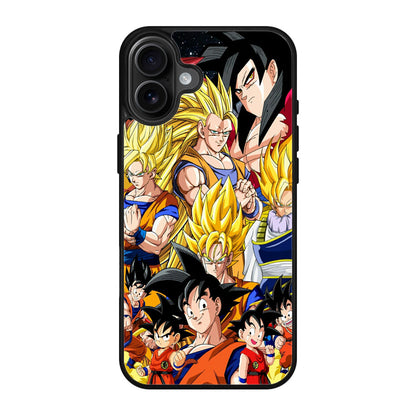 Dragon Ball Z Son Goku Transformation iPhone 17 Case