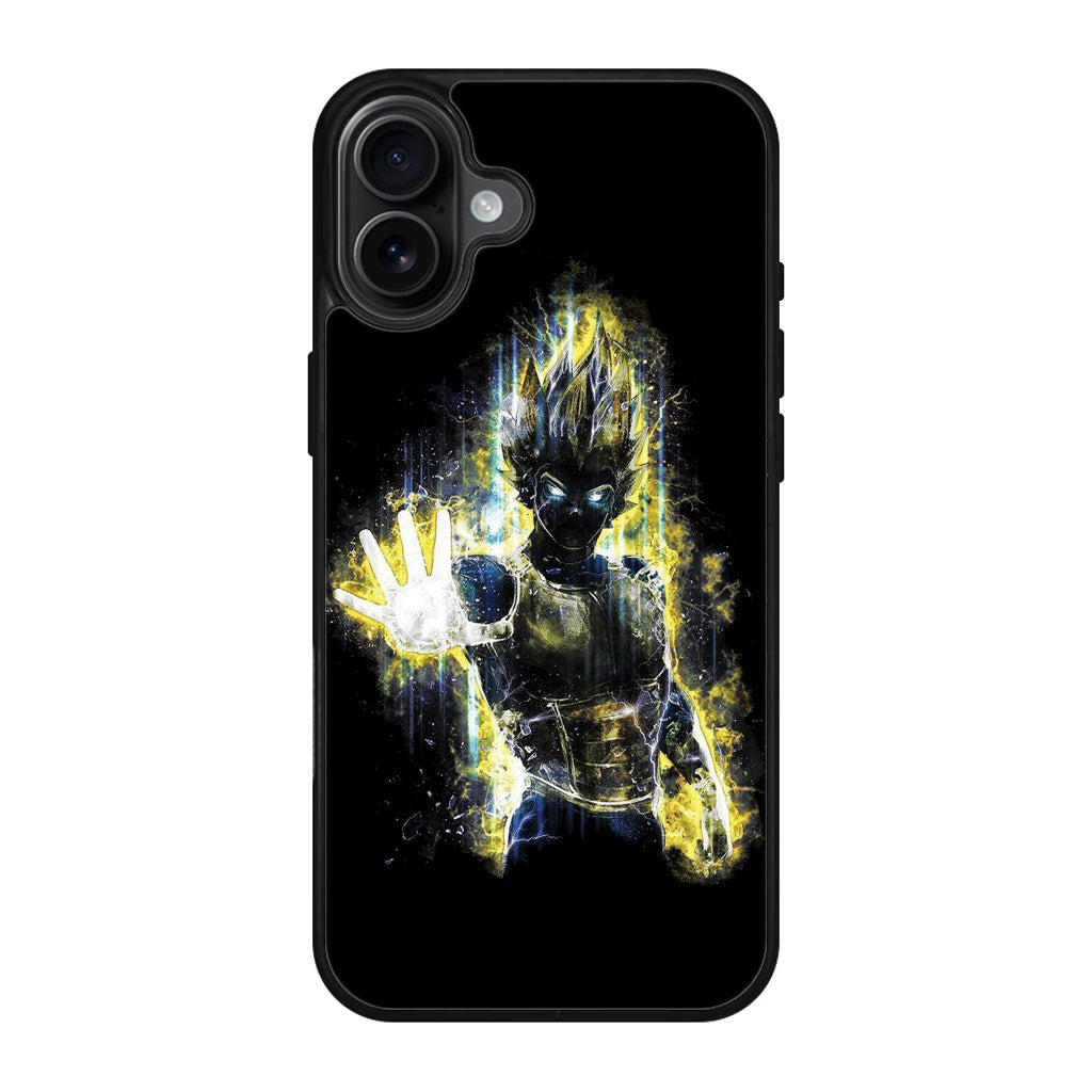 Dragon Ball Z Vegeta Bad Saiyan Prince iPhone 17 Case