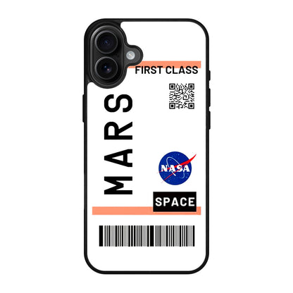 First Class Ticket To Mars iPhone 17 Case
