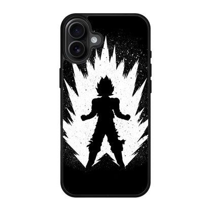 Goku Super Saiyan Black White iPhone 17 Case