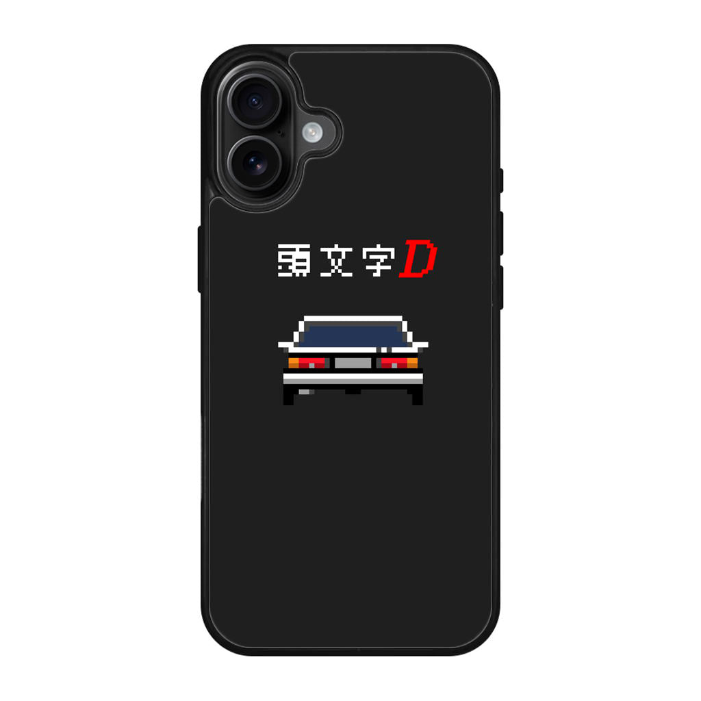 Initial D Pixel Art iPhone 17 Case