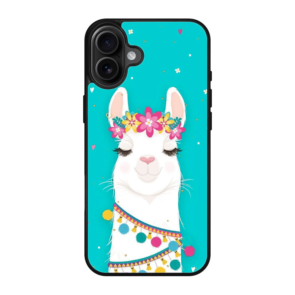 Llama Art iPhone 17 Case