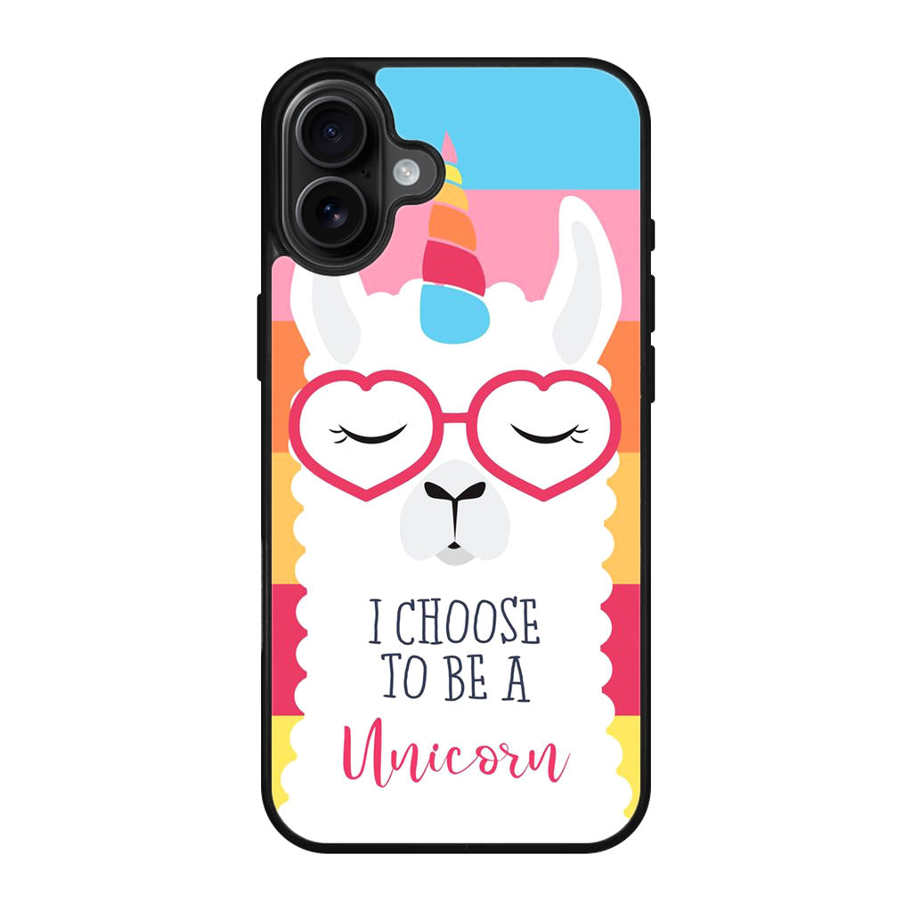 Llama Unicorn iPhone 17 Case