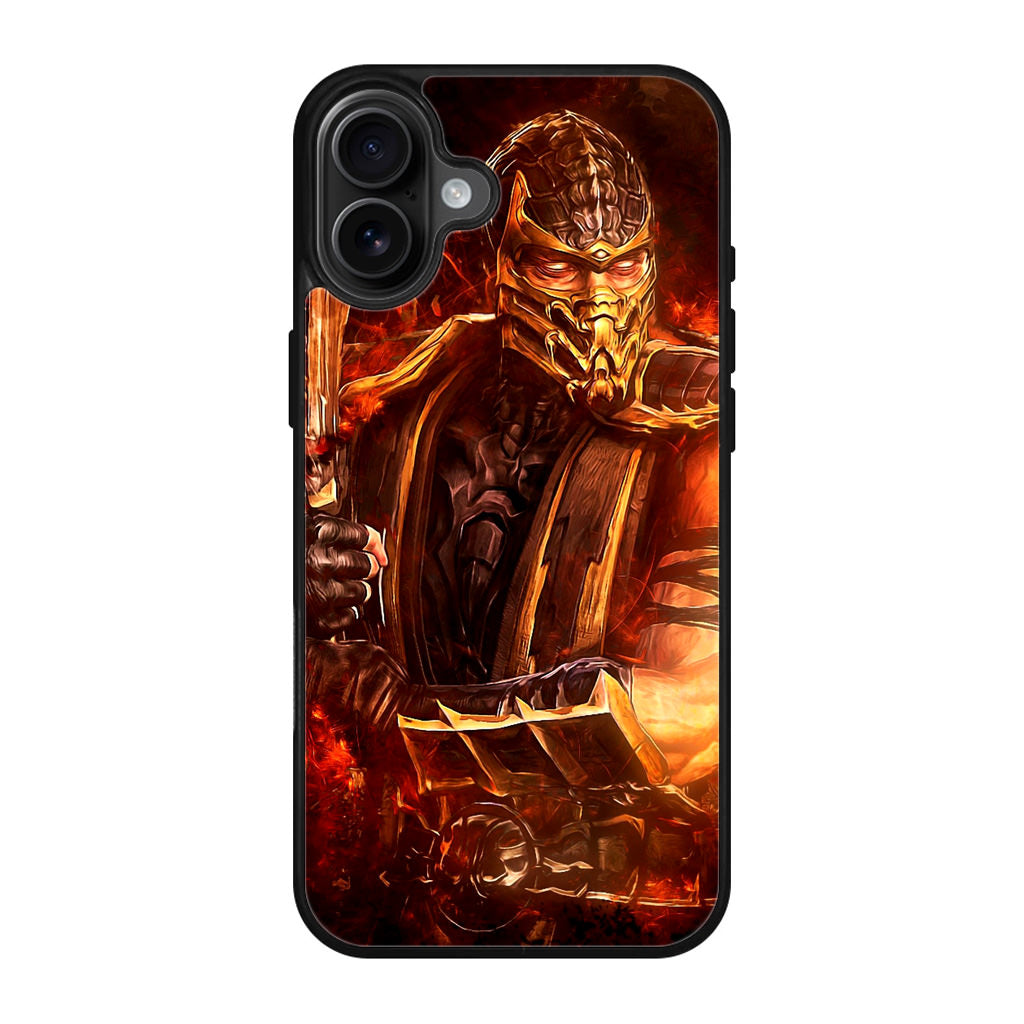 Mortal Kombat Scorpion iPhone 17 Case