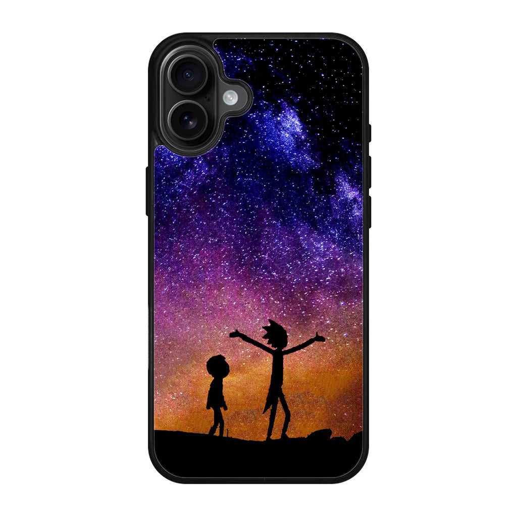 Morty Space Nebula iPhone 17 Case