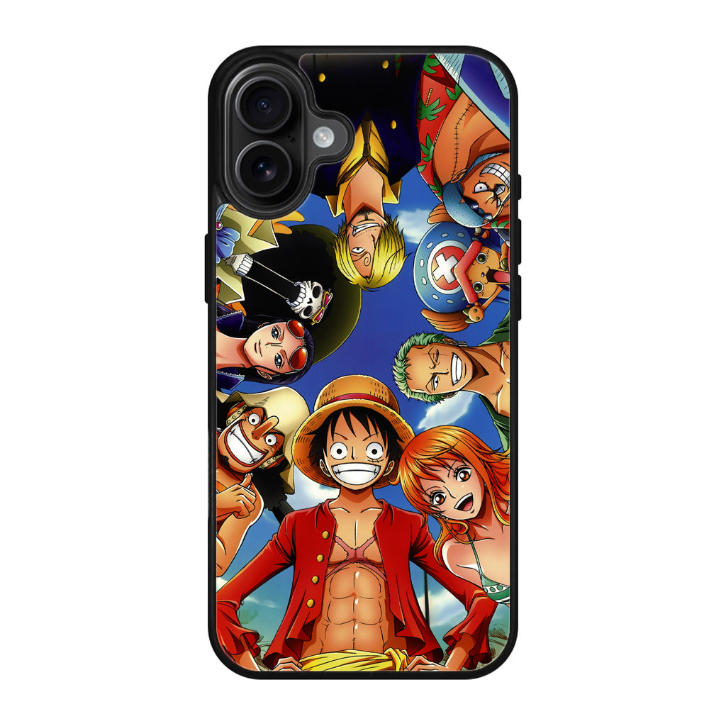 One Piece Luffy Crew iPhone 17 Case