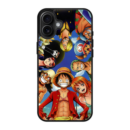 One Piece Luffy Crew iPhone 17 Case