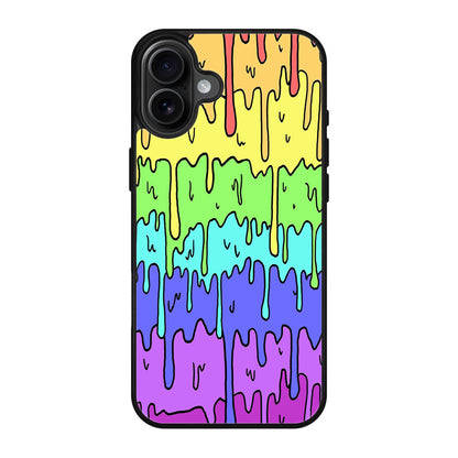 Pastel Kawaii Melting Rainbow iPhone 17 Case