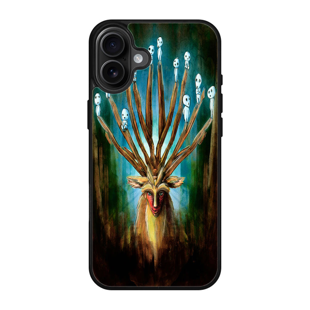 Princess Mononoke Forest Spirit iPhone 17 Case