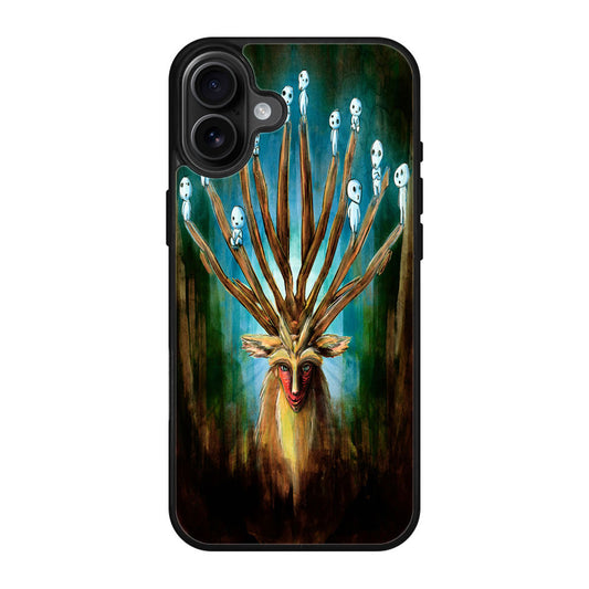 Princess Mononoke Forest Spirit iPhone 17 Case