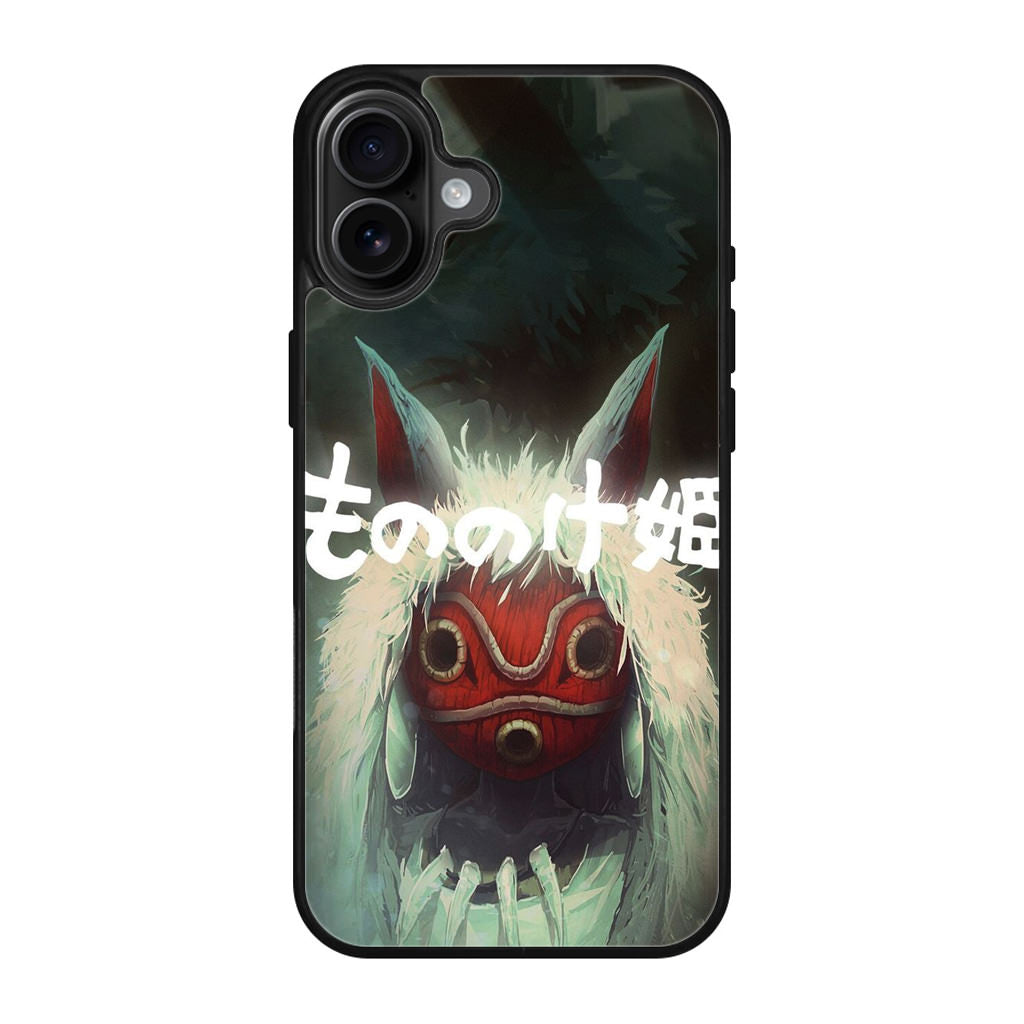 Princess Mononoke Mask iPhone 17 Case