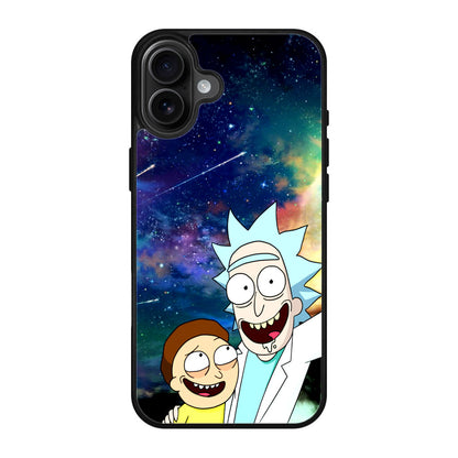 Rick And Morty In The Space iPhone 17 Case