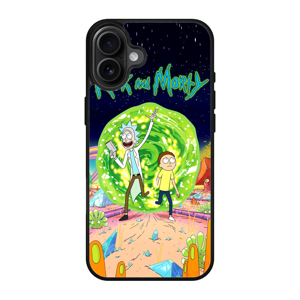 Rick And Morty Portal Gun iPhone 17 Case