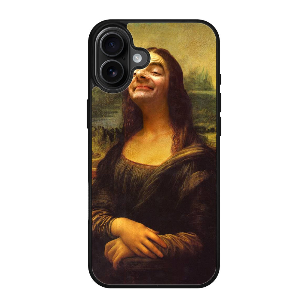 Rowan Atkinson Monalisa Funny iPhone 17 Case