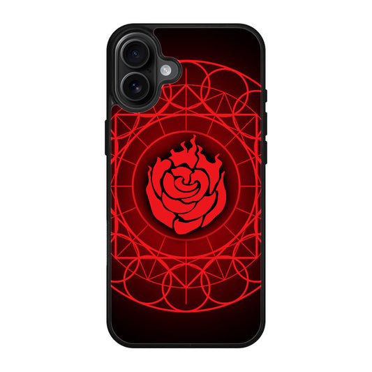 Ruby Rose Symbol RWBY iPhone 17 Case