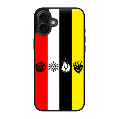 RWBY All Symbols iPhone 17 Case
