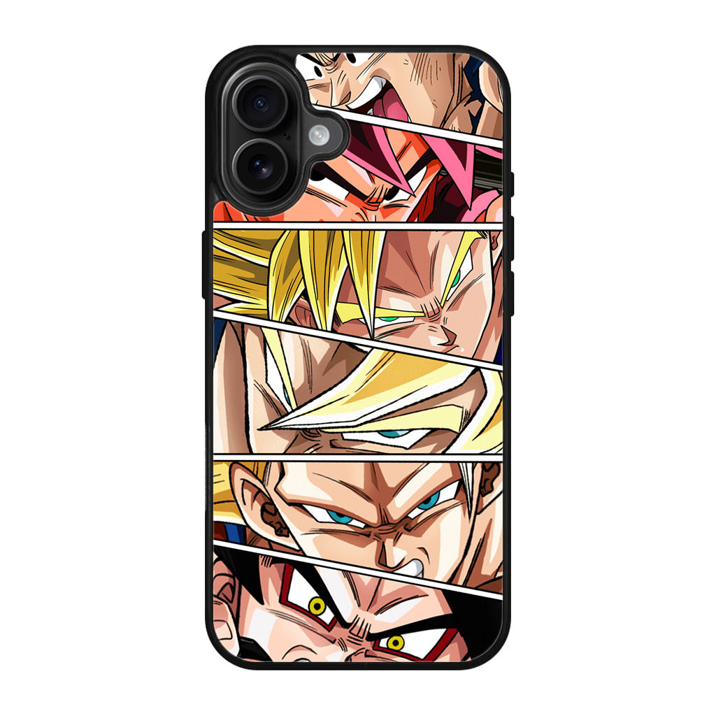 Son Goku Forms iPhone 17 Case