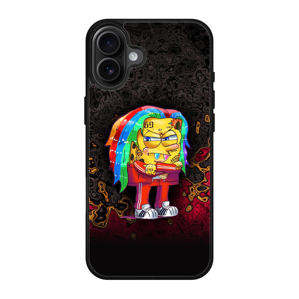 Sponge Hypebeast 69 Mode iPhone 17 Case