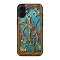 Steampunk Book Cover iPhone 17 Case