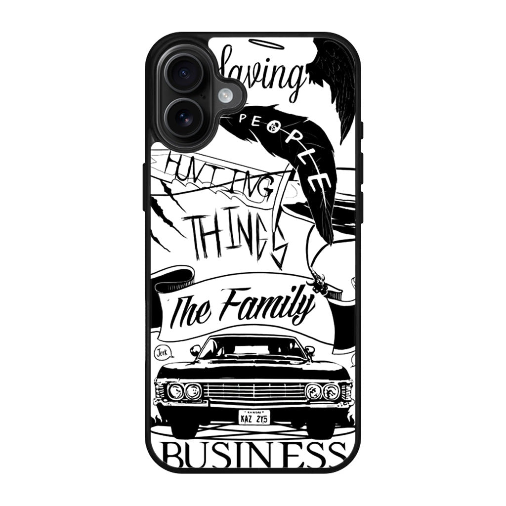 Supernatural Family Business Saving People iPhone 17 Case