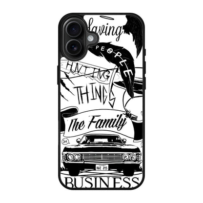 Supernatural Family Business Saving People iPhone 17 Case