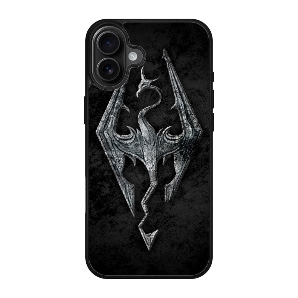 The Elder Scrolls V Skyrim Logo iPhone 17 Case
