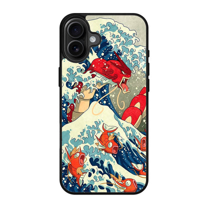 The Great Wave Of Gyarados iPhone 17 Case