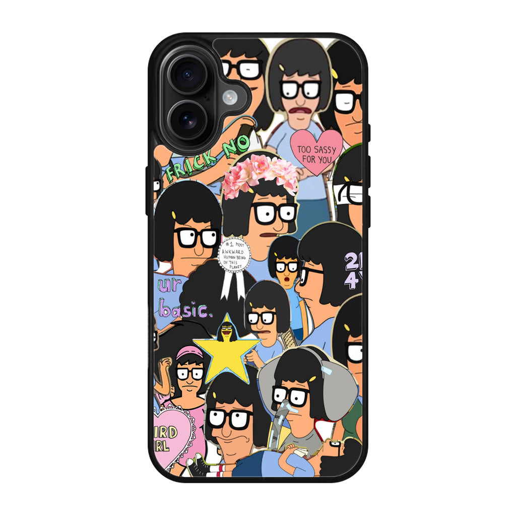 Tina Belcher Collage iPhone 17 Case