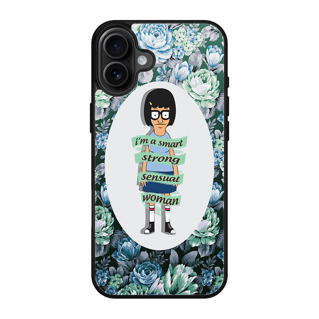 Tina Belcher Flower Woman Quotes iPhone 17 Case