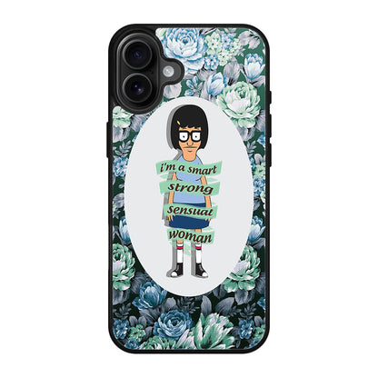 Tina Belcher Flower Woman Quotes iPhone 17 Case