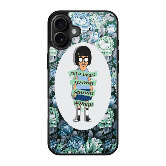 Tina Belcher Flower Woman Quotes iPhone 17 Case