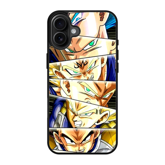 Vegeta Forms iPhone 17 Case