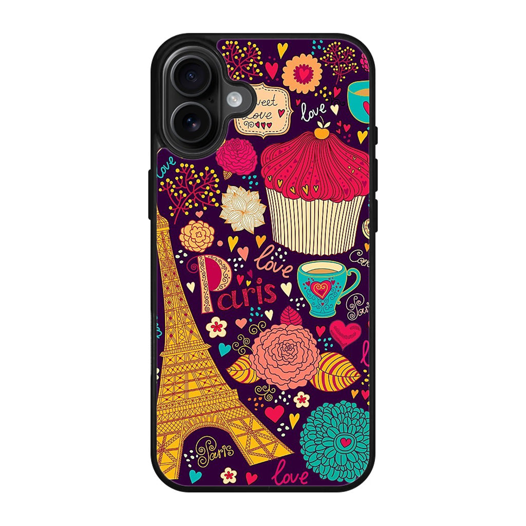 Vintage Love In Paris iPhone 17 Case