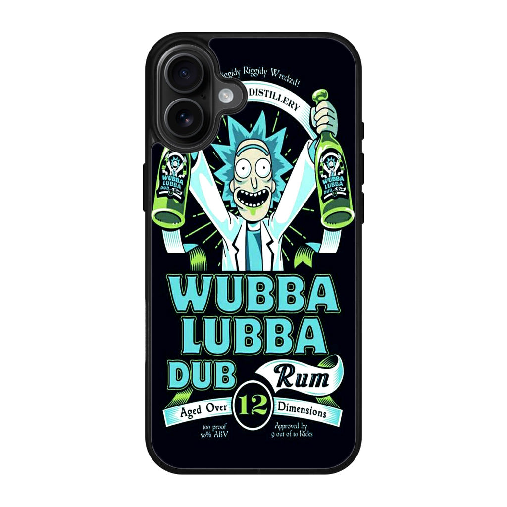 Wubba Lubba Dub Rum iPhone 17 Case