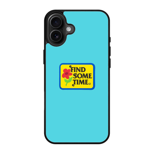 Find Some Time Flower iPhone 17 Case