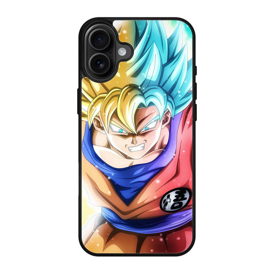 Goku SSJ 1 to SSJ Blue iPhone 17 Case