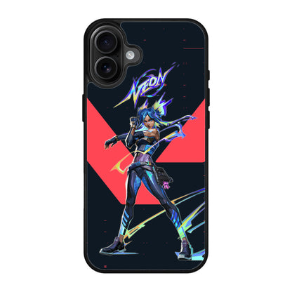 Neon Artwork iPhone 17 Case
