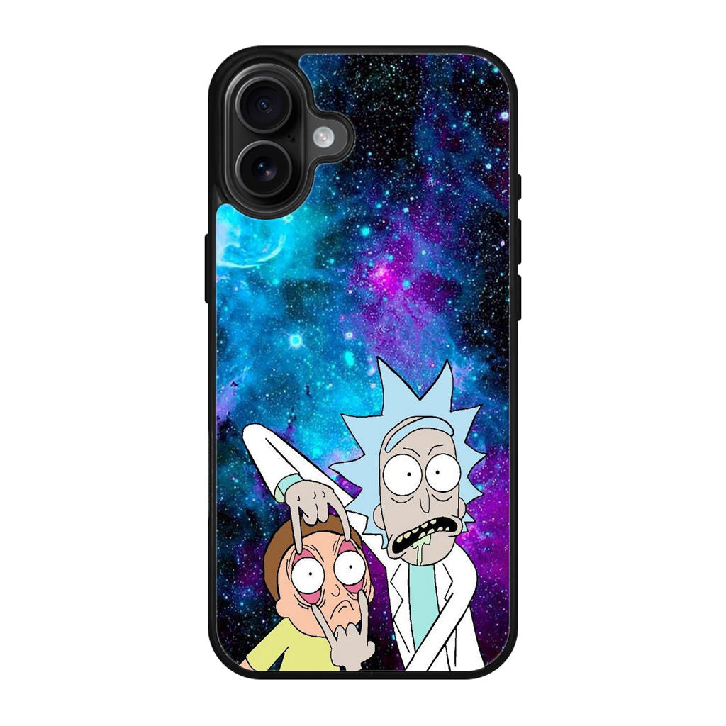 Rick And Morty Open Your Eyes iPhone 17 Case