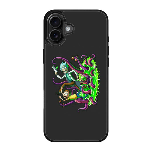 Rick And Morty Pass Through The Portal iPhone 17 Case
