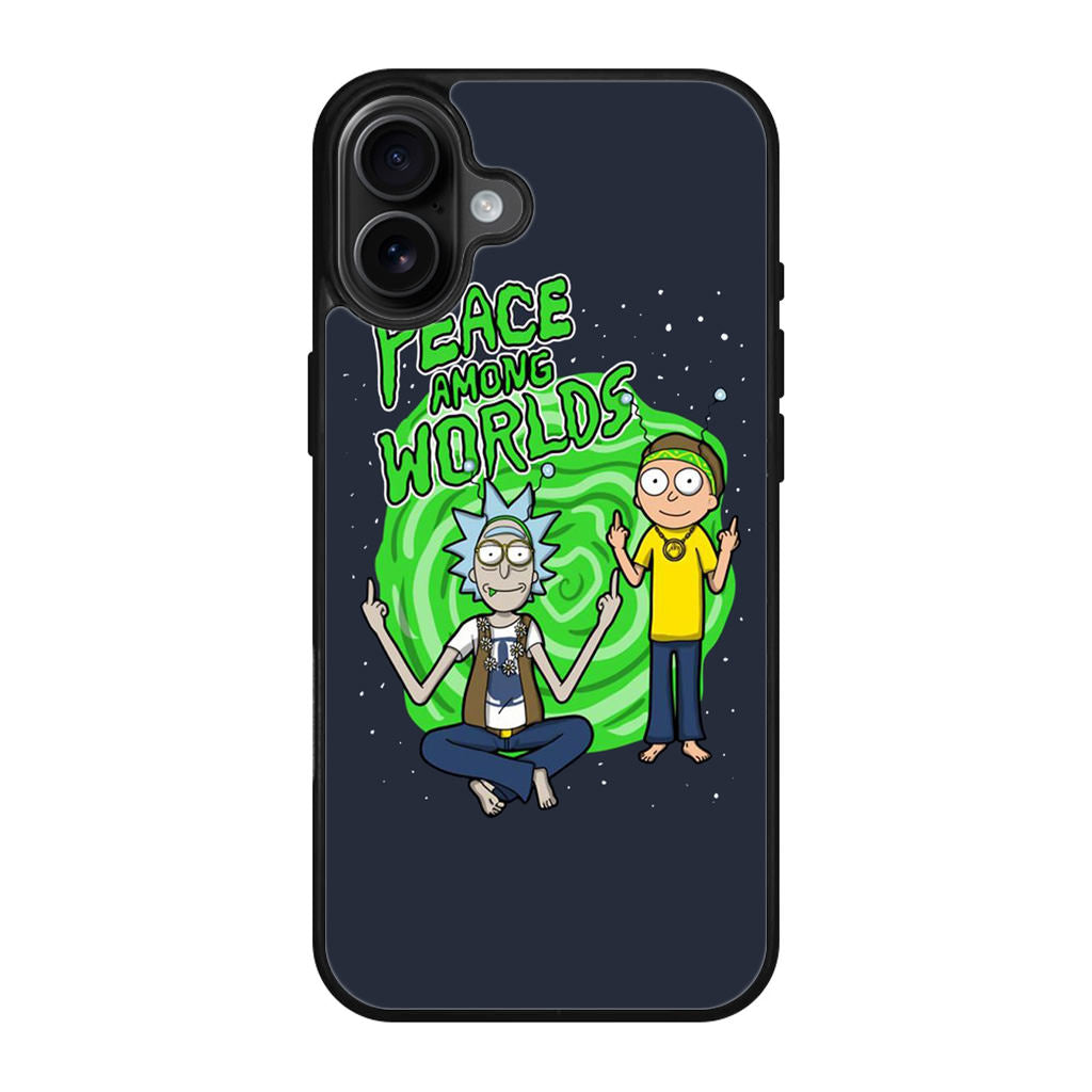 Rick And Morty Peace Among Worlds iPhone 17 Case