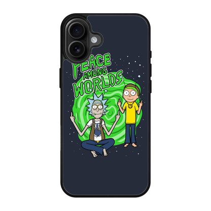 Rick And Morty Peace Among Worlds iPhone 17 Case