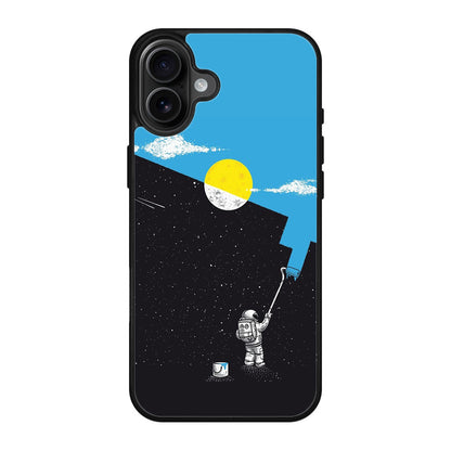 Space Paiting Day iPhone 17 Case