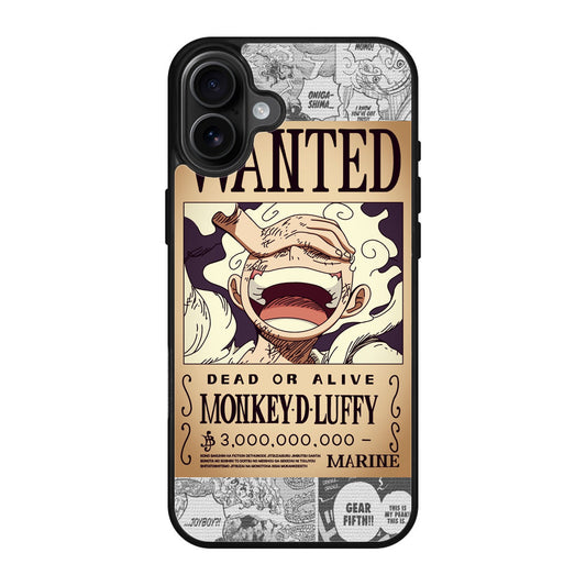 Gear 5 Wanted Poster iPhone 17 Case